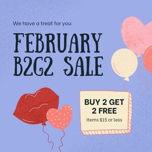 February B2G2 Sale